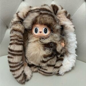 Custom Tiger-Print Labubu Bunny - New